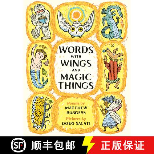 【3-4周达】精装 Words with Wings and Magic Things [9781774880289]