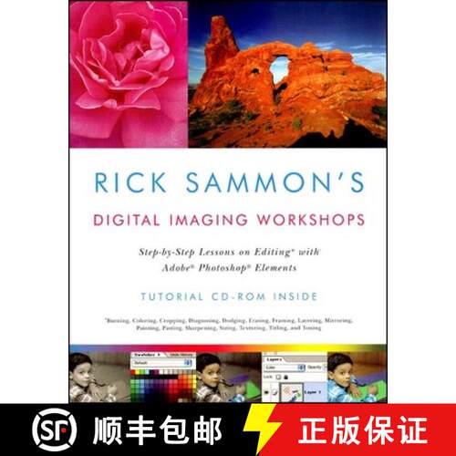 【3-4周达】Rick Sammon′s Digital Imaging Workshops – Step–by–Step Lessons on Editing with Adobe P... [9780393326680]