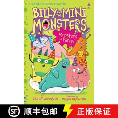 预订 Billy and the Mini Monsters Monsters Go Party! [9781409593430]