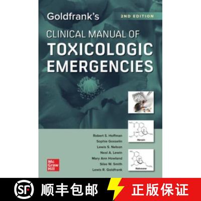 【3-4周达】Goldfrank's Clinical Manual of Toxicologic Emergencies, Second Edition [9781260474992]