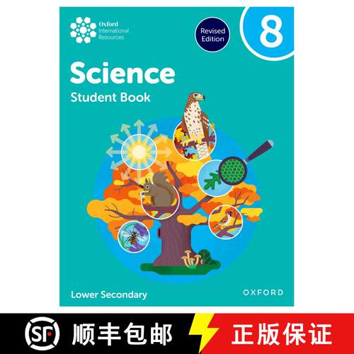 【3-4周达】Oxford International Science: Student Book 8 (Lower Secondary) [9781382063838]