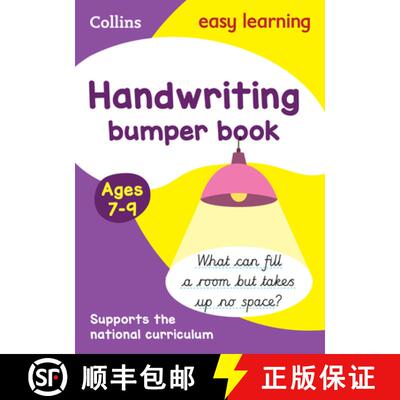 【3-4周达】Handwriting Bumper Book Ages 7-9: Prepare for School with Easy Home Learning [9780008151447]