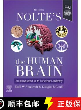【3-4周达】Nolte's The Human Brain: An Introduction to its Functional Anatomy [9780443126864]
