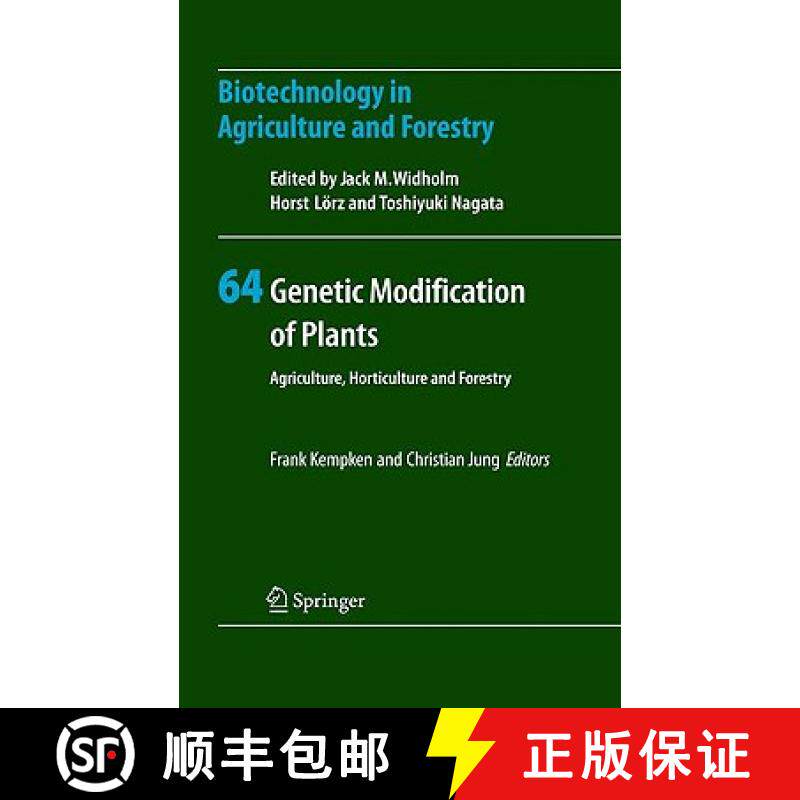【3-4周达】Genetic Modification of Plants: Agriculture, Horticulture and Forestry [9783642023903]