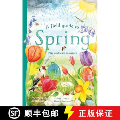 【3-4周达】精装 A Field Guide to Spring  : Play and learn in nature [9780500653517]