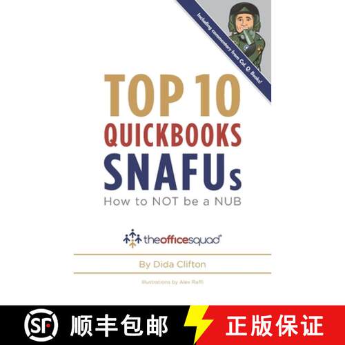 【3-4周达】Top 10 QuickBooks SNAFUs: How to NOT be a NUB [9780578653846]
