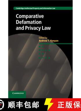 【3-4周达】Comparative Defamation and Privacy Law: - Comparative Defamation and Privacy Law [9781107559189]