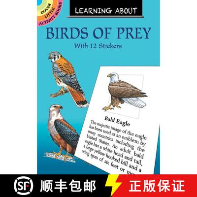 预订 Learning about Birds of Prey [With 12 Full-Color] [9780486403328]