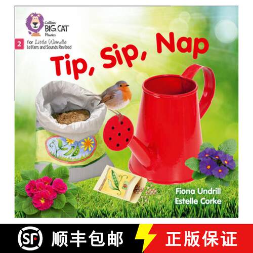 【3-4周达】Big Cat Phonics for Little Wandle Letters and Sounds Revised - Tip, Sip, Nap: Phase 2 [9780008502454]