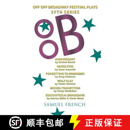 【3-4周达】Off Off Broadway Festival Plays, 37th Series [9780573702044]