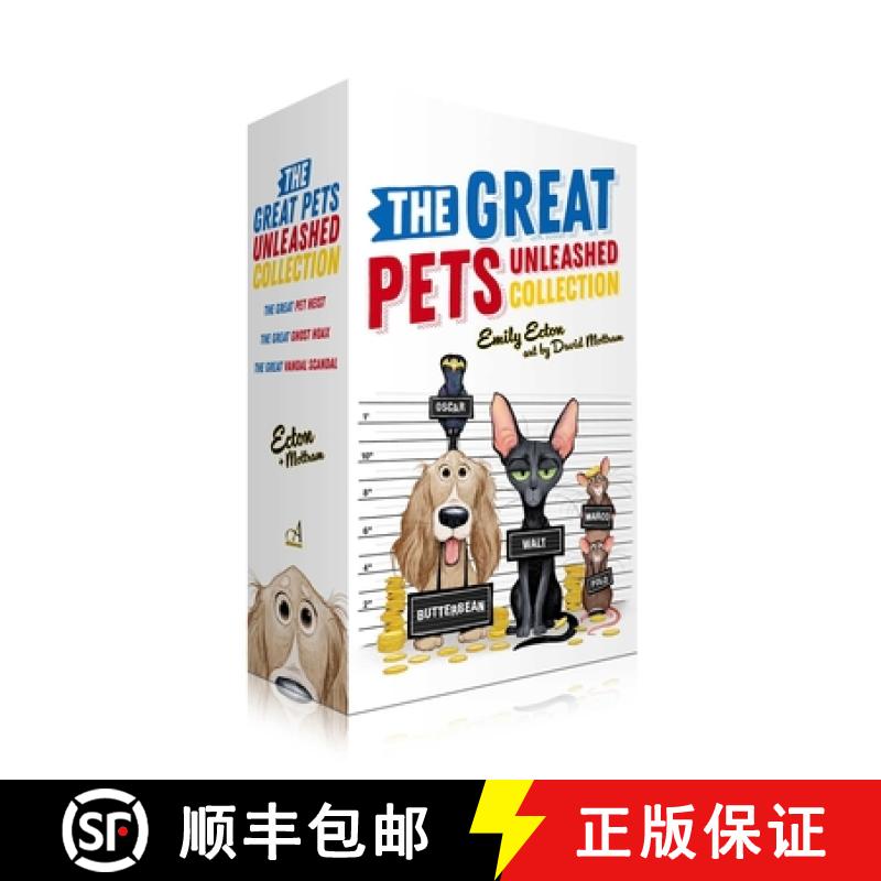 【3-4周达】The Great Pets Unleashed Collection (Boxed Set): The Great Pet Heist; The Great Ghost Hoax... [9781665929431]