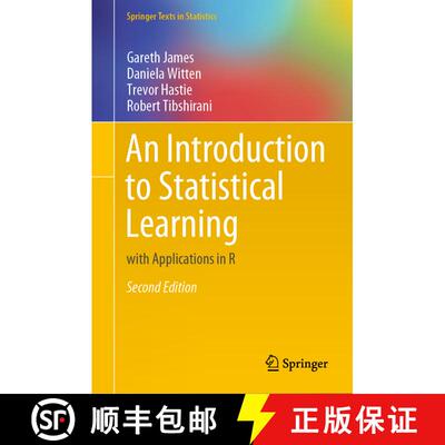现货 统计学习导论：在R语言中的应用 新版 An Introduction to Statistical Learning: with Applications in R [9781071614174]