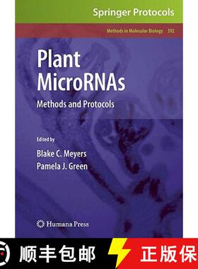 【3-4周达】Plant MicroRNAs : Methods and Protocols [9781603270045]