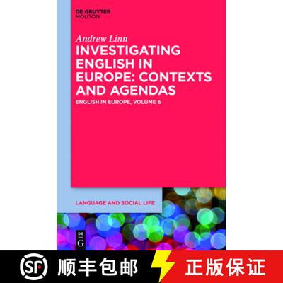 【3-4周达】精装 Investigating English in Europe – Contexts and Agendas [9781614518907]