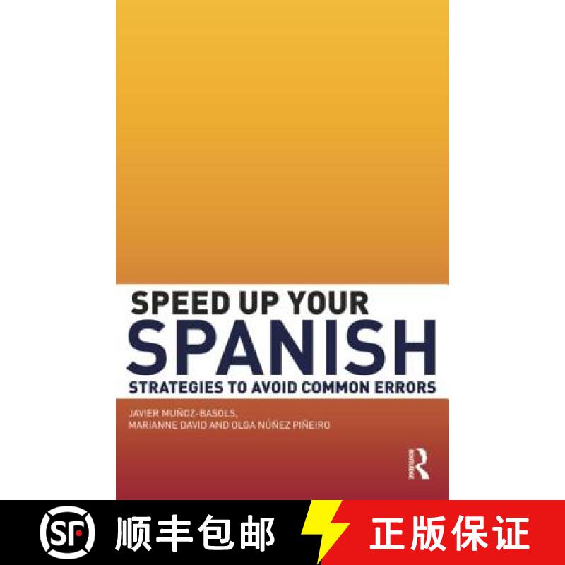 【3-4周达】Speed Up Your Spanish: Strategies to Avoid Common Errors [9780415493338]