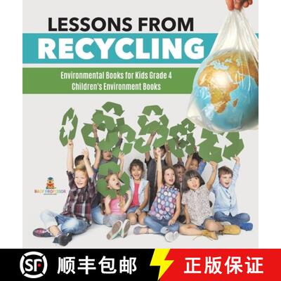 【3-4周达】精装 Lessons from Recycling | Environmental Books for Kids Grade 4 | Children's Environmen... [9781541979932]