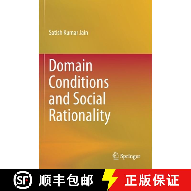 【3-4周达】Domain Conditions and Social Rationality [9789811396748]