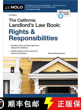 预订 The California Landlord's Law Book: Rights & Responsibilities [9781413332506]