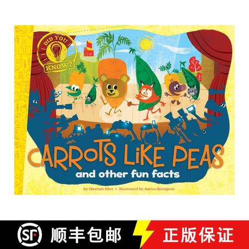 【3-4周达】Carrots Like Peas: and other fun facts [9781481435406]