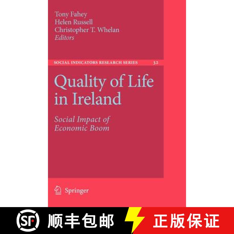【3-4周达】Quality of Life in Ireland : Social Impact of Economic Boom [9789048177820]