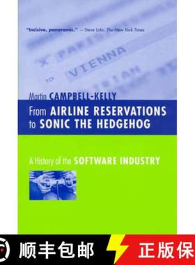 【3-4周达】From Airline Reservations to Sonic the Hedgehog: A History of the Software Industry [9780262532624]