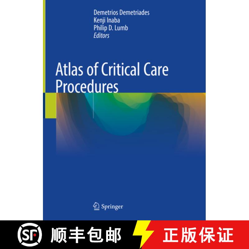【3-4周达】Atlas of Critical Care Procedures [9783319783666]