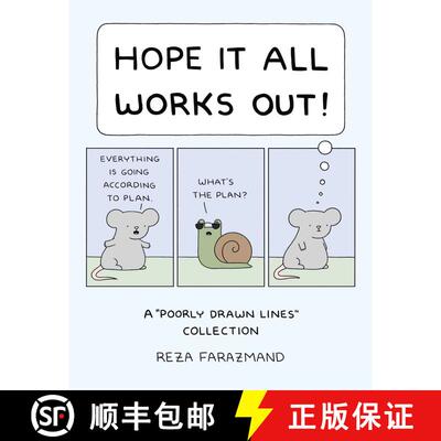 【3-4周达】Hope It All Works Out!: A Poorly Drawn Lines Collection [9781524893897]