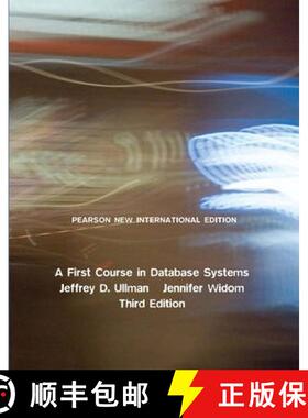 【3-4周达】First Course in Database Systems, A: Pearson New International Edition [9781292025827]