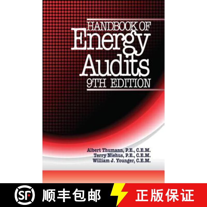 【3-4周达】Handbook of Energy Audits, Ninth Edition [9781466561625]