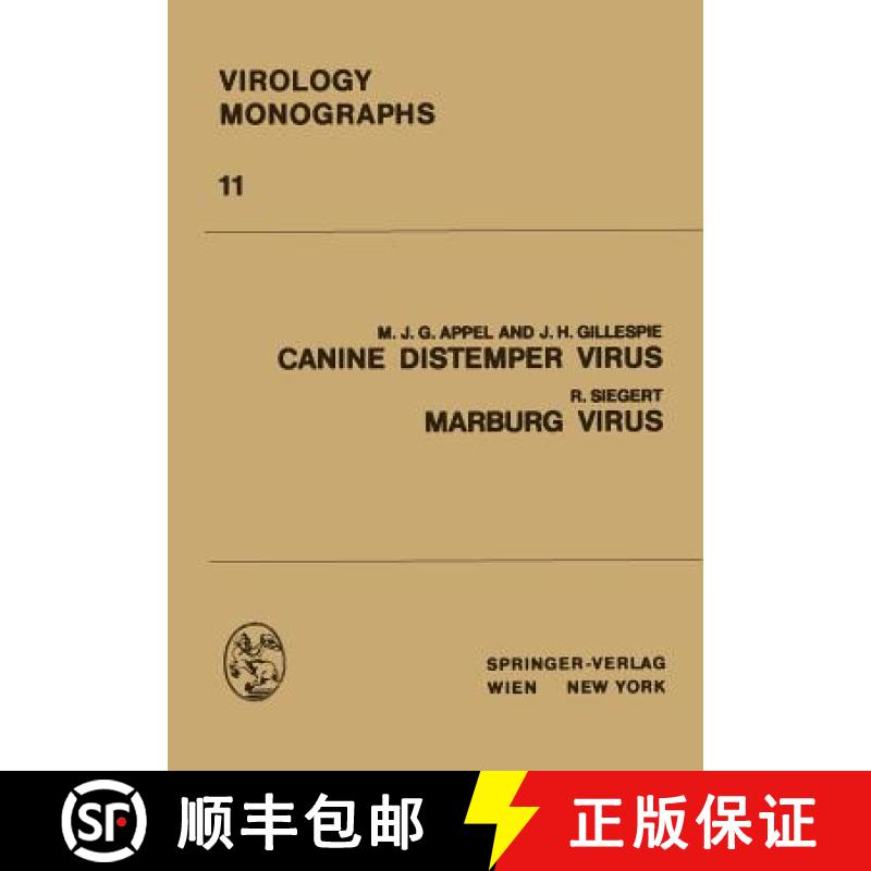 【3-4周达】Canine Distemper Virus: Marburg Virus [9783709183045]