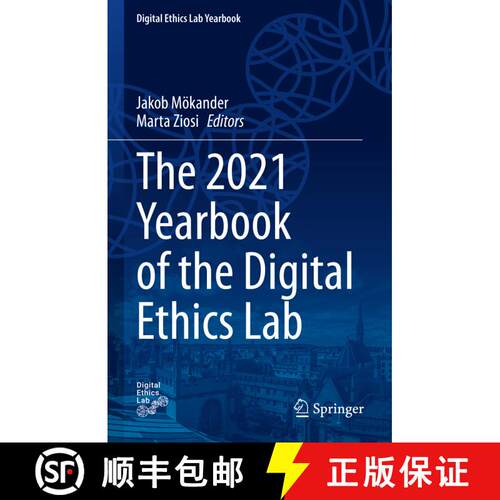 【3-4周达】精装 The 2021 Yearbook of the Digital Ethics Lab [9783031098451]