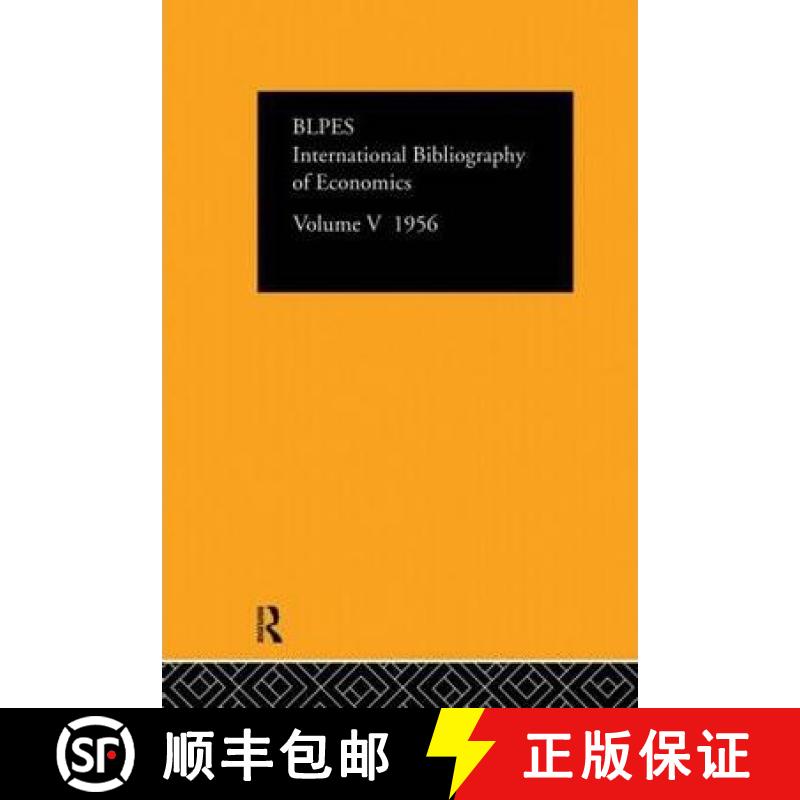 【3-4周达】INTL BIBLIO ECONOM 1956 VOL  5 [9780415126557]