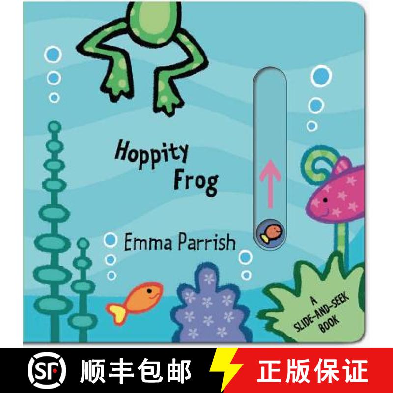 【3-4周达】Hoppity Frog: A Slide-And-Seek Book [9781499800302]