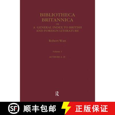 【3-4周达】BIBLIOTHECA BRITANNICA   4 VOL [9780415137065]