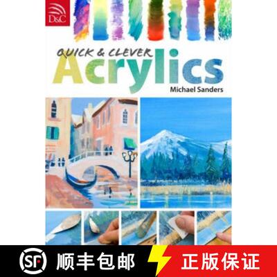 【3-4周达】Quick and Clever Acrylics [9780715326787]