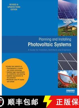 【3-4周达】Planning and Installing Photovoltaic Systems: A Guide for Installers, Architects and Engin... [9781849713436]