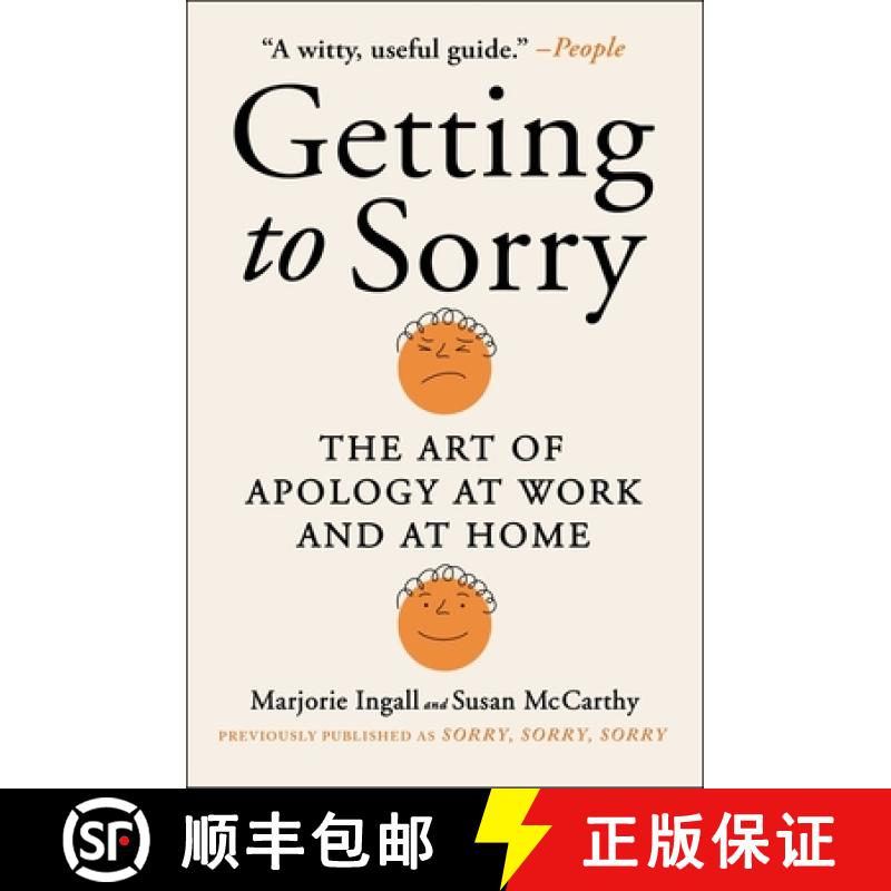 【3-4周达】Getting to Sorry: The Art of Apology at Work and at Home [9781982163501]