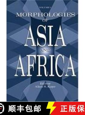 【3-4周达】Morphologies of Asia and Africa [9781575061092]