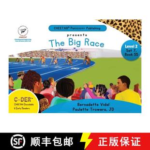 Early Readers Set DER Decodable 9798330339396 Big Race Cheetah Book The 4周达