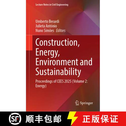 【3-4周达】精装 Construction, Energy, Environment and Sustainability: Proceedings of CEES 2025 (Volum... [9789819518258]