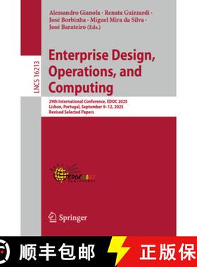 【3-4周达】Enterprise Design, Operations, and Computing: 29th International Conference, EDOC 2025, Li... [9783032151391]