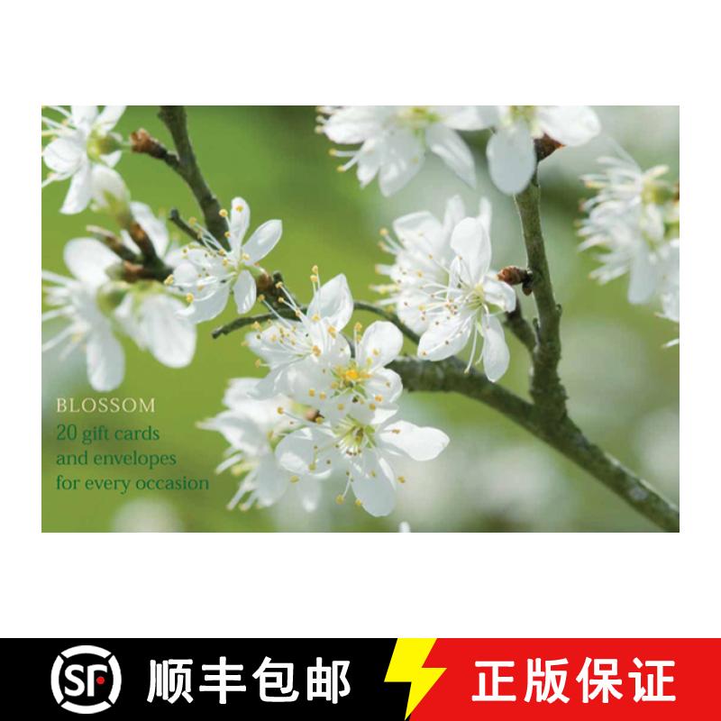 【2-3周达】Card Box of 20 Notecards and Envelopes: Blossom: A Delightful Pack of High-quality Flower ... [9780754821212]