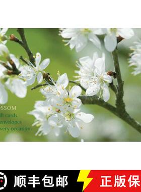【3-4周达】Card Box of 20 Notecards and Envelopes: Blossom: A Delightful Pack of High-quality Flower ... [9780754821212]