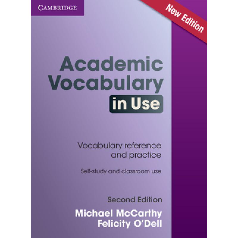 现货剑桥英语学术词汇 Academic Vocabulary in Use Edition with Answers[9781107591660]-封面