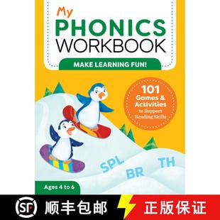 【3-4周达】My Phonics Workbook: 101 Games and Activities to Support Reading Skills [9781641524414]