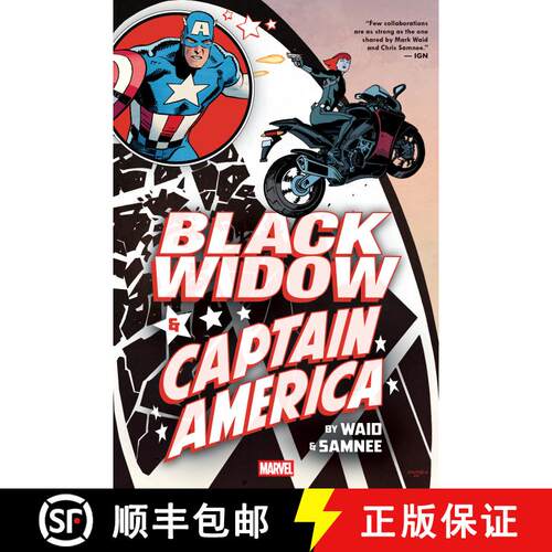 【3-4周达】精装 Black Widow & Captain America By Waid & Samnee Omnibus [9781302966577] - 封面