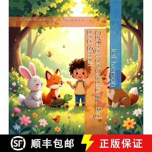 【3-4周达】Caring for Creatures, Big and Small: A Gentle Book of Kindness, Nature, and Animal Friends [9798348496197]