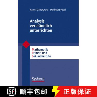 【3-4周达】Analysis verständlich unterrichten : Mathematik Primär- und Sekundarstufe [9783827417404]