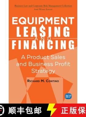 预订 Equipment Leasing and Financing: A Product Sales and Business Profit Center Strategy [9781949991925]