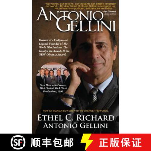 【3-4周达】Antonio Gellini: Portrait of a Hollywood Legend [9781946865090]